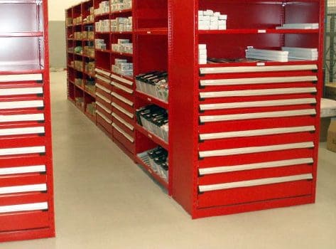 Automotive Parts Shelving