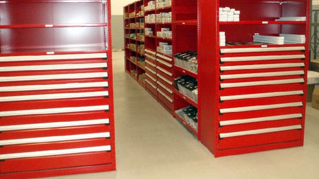 Automotive Parts Shelving